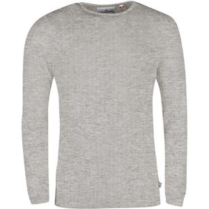 ks5005-913-jumper-i-bomull-kronstadt-cable-lt-grey-mix