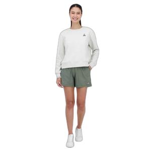 2520371-sweatshirt-for-kvinnor-le-coq-sportif-contemporain-sp-n-1-ljus-melerad-beige
