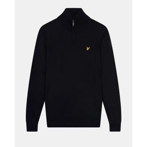 kn1041g-z271-jumper-med-1-4-dragkedja-lyle-scott-core-merino-mix-mork-marinbla