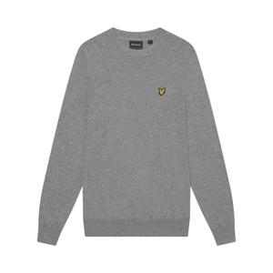 kn2110vc-t28-jumper-med-rund-halsringning-i-merinobomull-lyle-scott-mellangra-marl