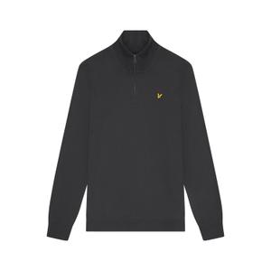 ml2022v-w635-jumper-med-1-4-dragkedja-lyle-scott-loopback-gunmetal
