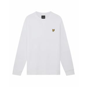 ml424vog-626-sweatshirt-med-rund-halsringning-lyle-scott-vit