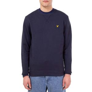 ml424vog-z271-sweatshirt-med-rund-halsringning-lyle-scott-mork-marinbla