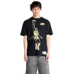 nn12306-lalblck-t-shirt-los-angeles-lakers-blockbuster-magic-johnson-svart
