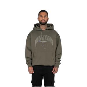 mjg11609-00176-sweatshirt-med-huva-mj-gonzales-metamorphose-v-3-oliv