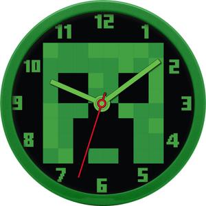 8435507874786-vaggklocka-for-barn-mojang-studios-minecraft-gron-25-cm