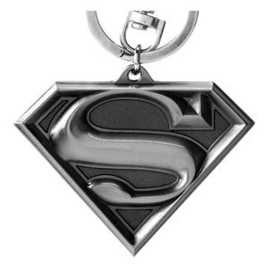 mngm45063-nyckelring-i-metall-monogram-international-dc-comics-superman-svart-tu