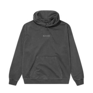 0190-k039-0042-sweatshirt-med-huva-nicce-garment-dye-mercury-tvattad-svart