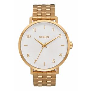 a1090-504-00-damklocka-nixon-arrow-alla-guld-vit-tu