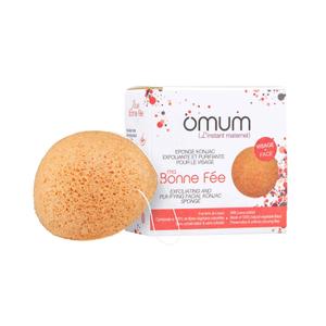fee-ma-bonne-fee-visage-exfolierande-och-renande-konjacsvamp-omum-gul-5-gr