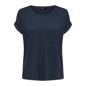15106662-2127419-t-shirt-med-rund-halsringning-for-kvinnor-only-moster-marinbla-kavaj