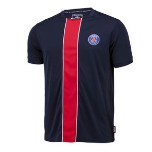 hcp055-t-shirt-for-barn-psg-polyester-bla-rod-vit