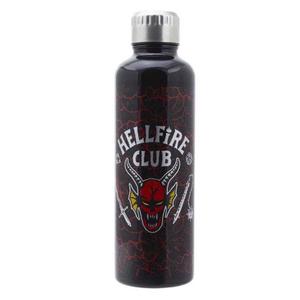 pp9939st-vattenflaska-i-metall-paladone-stranger-things-hellfire-club-svart-500-ml