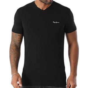 pm505999-999-t-shirt-pepe-jeans-original-basic-v-svart