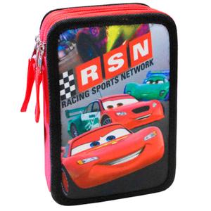 8414778829435-tredubbelt-pennfodral-for-barn-perona-disney-cars-rod-20x12-5x6-cm