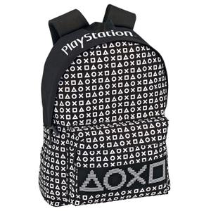 8435605603707-anpassningsbar-ryggsack-perona-playstation-bits-svart-vit-42x30x15-cm