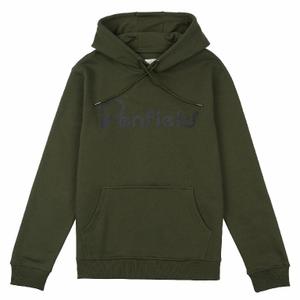 pfd0035-407-sweatshirt-med-huva-penfield-bear-chest-print-skogsgron