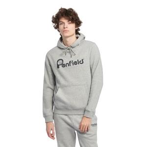 pfd0035-g59-sweatshirt-med-huva-penfield-bear-chest-print-gra