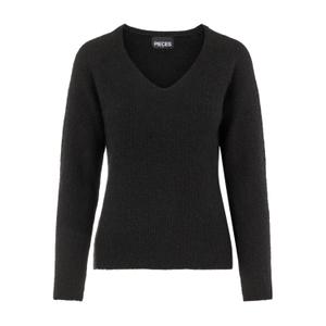 17114251-3623906-jumper-med-v-ringning-for-kvinnor-pieces-ellen-svart