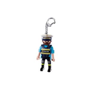 a2202737-nyckelring-for-barn-playmobil-policier-svart-bla-gul-7x18x2-2-cm