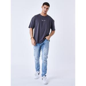 t231014-dg2w-t-shirt-med-broderad-logotyp-project-x-paris-gra