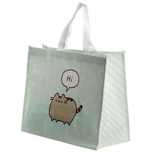 rpbag07-shoppingvaska-av-plast-katt-puckator-rpet-pusheen-bla-33x39-5x18-5-cm