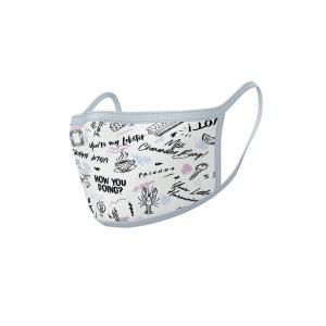611ser005-licensierad-ansiktsmask-pyramid-friends-phrases-vit-tu