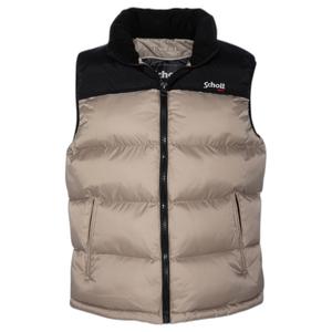 utahv-beige-armlos-dunjacka-schott-utahv-beige