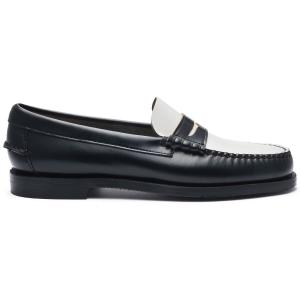 7001530-987r-loafers-i-lader-for-kvinnor-sebago-classic-dan-svart-vit