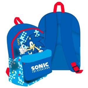 8435631313120-ryggsack-sega-sonic-the-hedgehog-bla-vit-turkos-40x30x15-cm