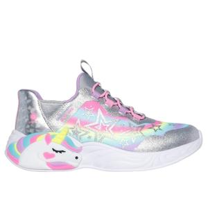302296l-smlt-traningsskor-for-flickor-skechers-unicorn-dreams-starry-lite-silver-multifargad