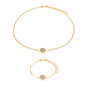 coheg11-brheg11-halsband-och-armband-i-labradorit-for-kvinnor-sloya-hexalia-gra-17-21-5-cm