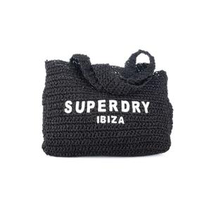 w9110401a-azd-tygvaska-for-kvinnor-superdry-raffia-city-svart-ecru-tu