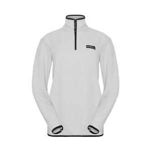 820566-10500-fleece-med-1-4-dragkedja-for-damer-sweet-protection-timber-ljusgra