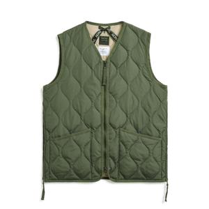 taion-001zml-1-olive-armlos-militarjacka-med-dragkedja-och-v-ringning-taion-oliv