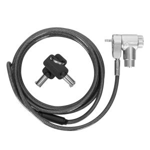 asp95gl-tangentlaskabel-for-dator-med-nyckel-targus-defcon-ultimate-silver-3-3x1-5x3-13-cm-2-m