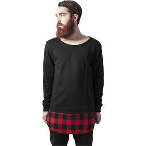 tb1250-00702-t-shirt-urban-classic-long-flanell-bottom-svart-svart-rod