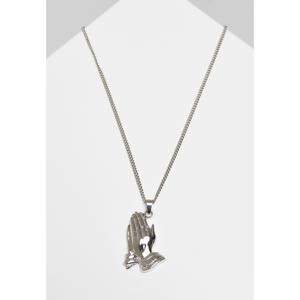 tb4049-00473-halsband-urban-classics-pray-hands-silver-tu