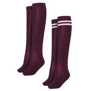 tb4641-00606-strumpor-for-kvinnor-urban-classics-college-x2-bordeaux