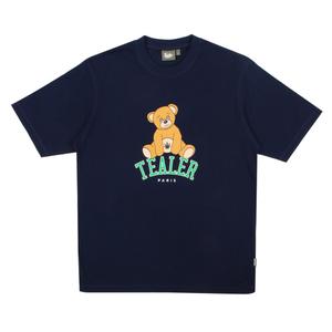 tee-teddy-tartan-navy-t-shirt-tealer-teddy-bear-navy-marinbla