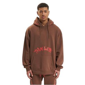 tlhd199-00075-sweatshirt-med-huva-thug-life-ink-brun