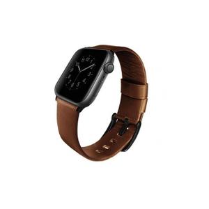 uniq108154-kopplat-klockarmband-i-akta-lader-40-mm-uniq-mondain-apple-watch-4-svart-gra-brun-tu