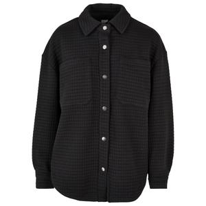 tb5470-00007-quiltad-fleeceovershirt-for-damer-urban-classics-svart